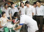 Kiểm tra an toàn vệ sinh thưc phẩm tại chợ Kỳ Lợi - thị xã Kỳ Anh năm 2016.