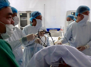Chuyển giao thành công kỹ thuật mở ống mật chủ lấy sỏi