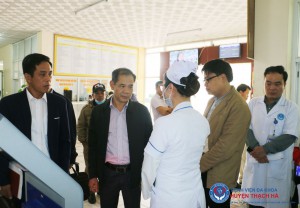 Kiểm tra công tác sẵn sàn tại phòng khám cách ly và phòng đón tiếp bệnh nhân