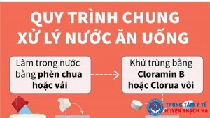 Hướng dẫn xử lý nước và vệ sinh môi trường trong mùa bão lụt