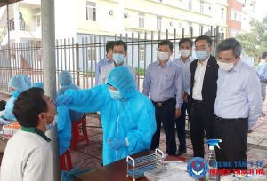 Ngành Y tế thực hiện tốt công tác xét nghiệm tại các khu cách lý