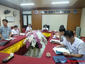 Hội đồng KHKT Trung tâm Y tế Thạch Hà họp xét duyệt Đề tài NCKH, SKKN năm 2025