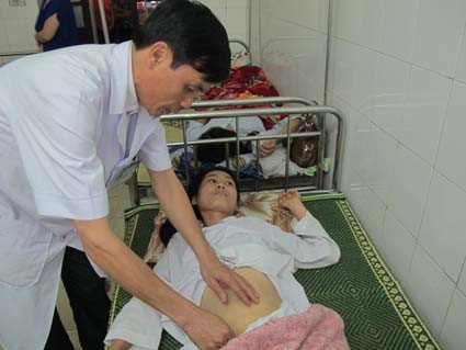 Bệnh nhân Thu đã qua cơn nguy kịch