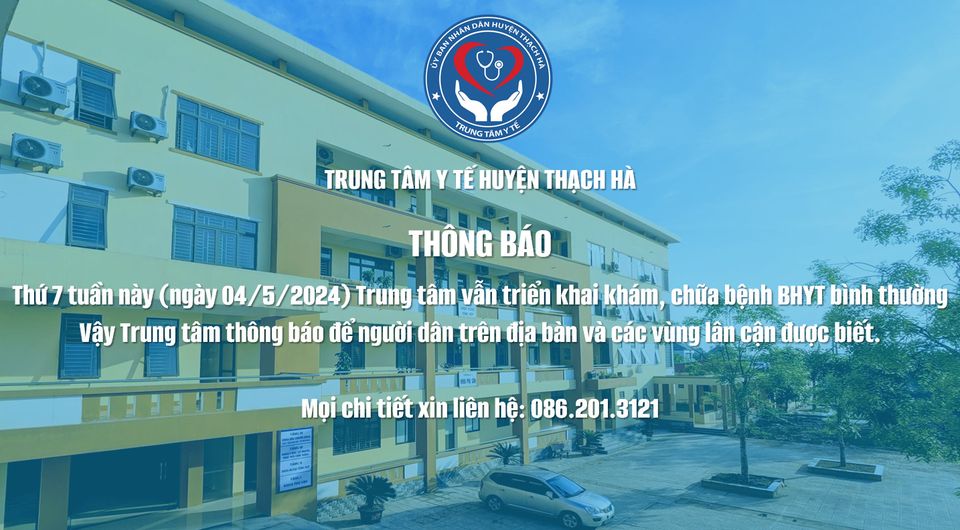 Thông báo lịch làm bù Thứ 7, ngày 04/5/2024